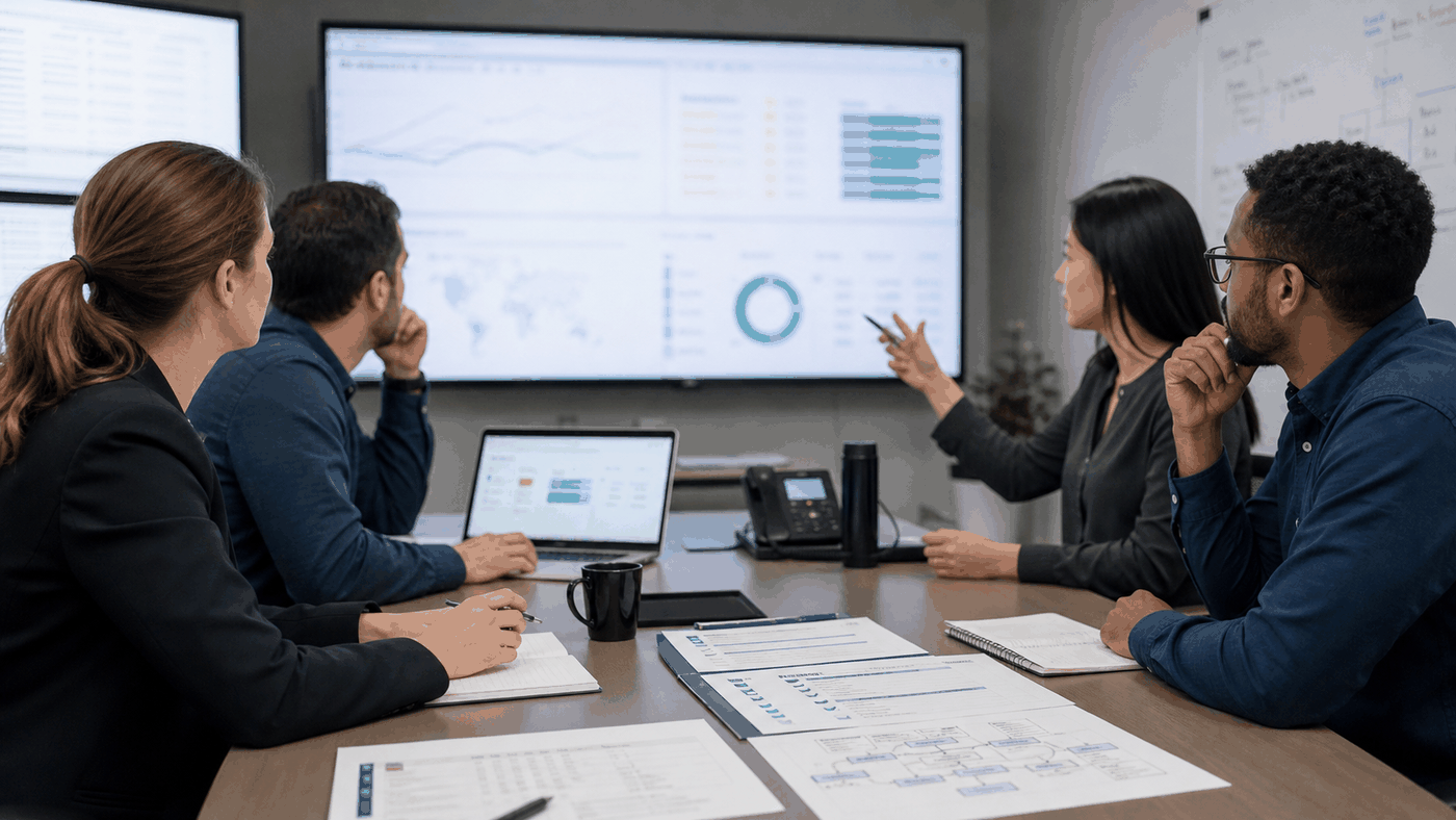 Fotografia editorial propia de continuidad operativa para pymes con software cloud