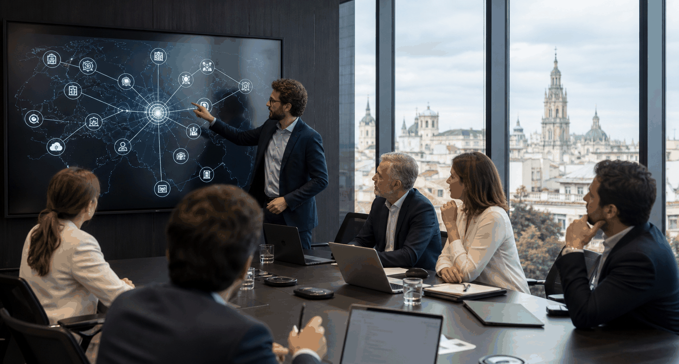 Entorno empresarial para revisar procesos de inteligencia artificial